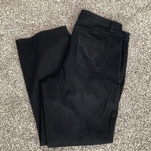 Fashion Bug Black Jeans. Size 18 W